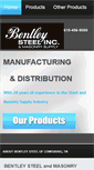 Mobile Screenshot of bentleysteel.com